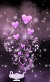 Genie love lamp bg