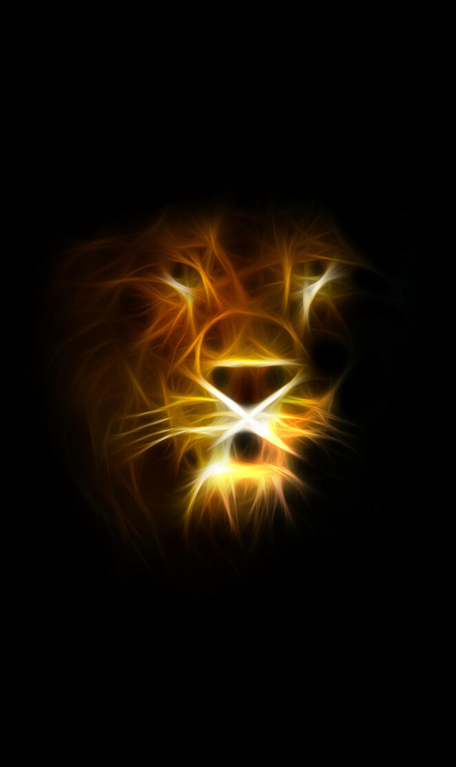 AMOLED Lion Glow