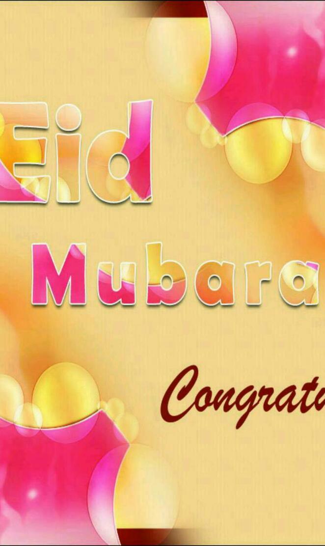 Happy Eid wish