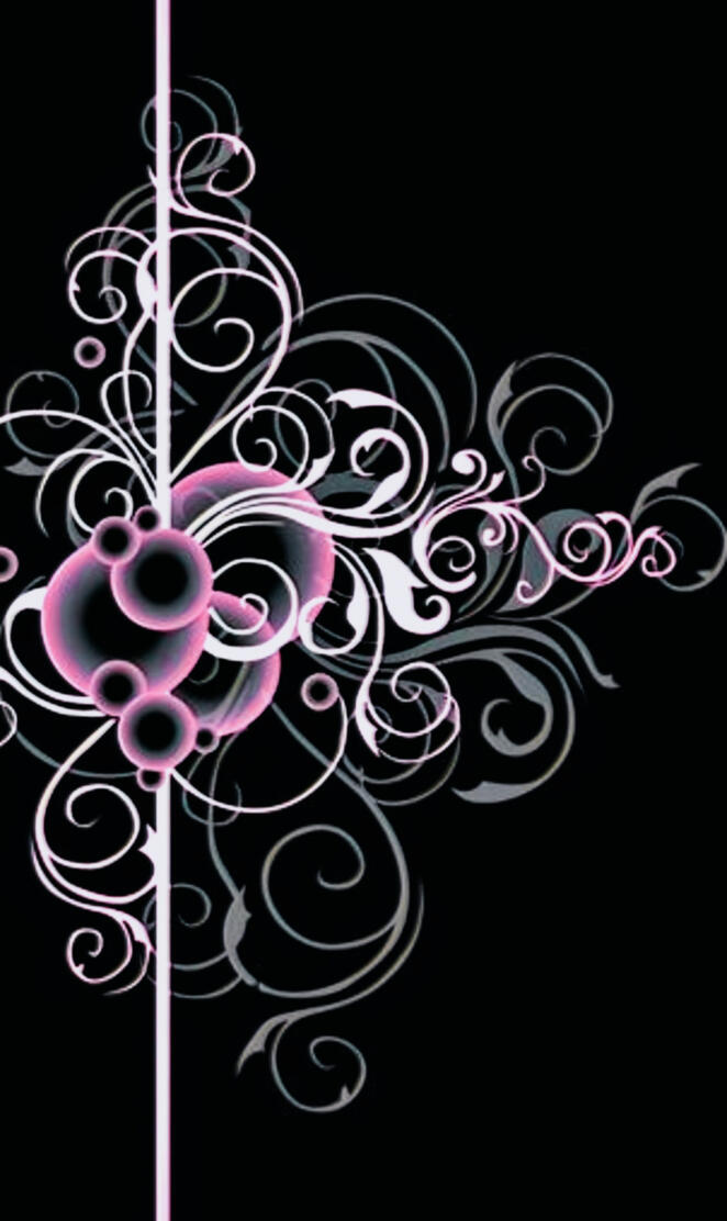 black pink amoled neon