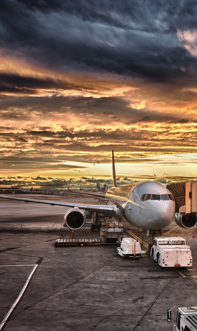 Airport Sunset