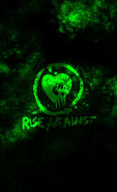 Rise Against green