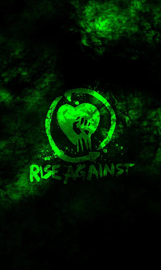 Rise Against green