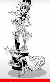 Alastor x Angel Dust