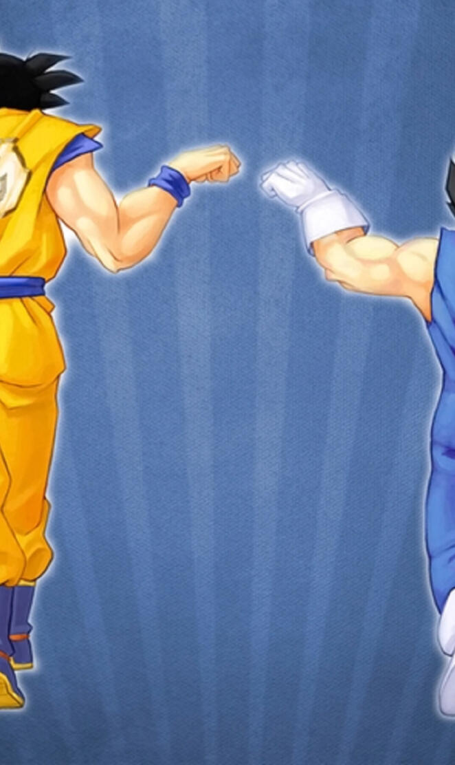 Goku and Vegeta