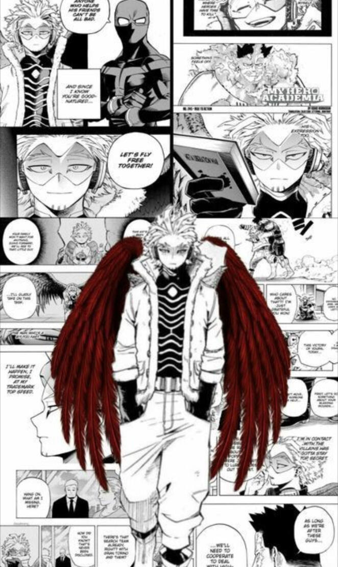 Hawks en el manga