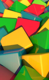 Multicolored cubes