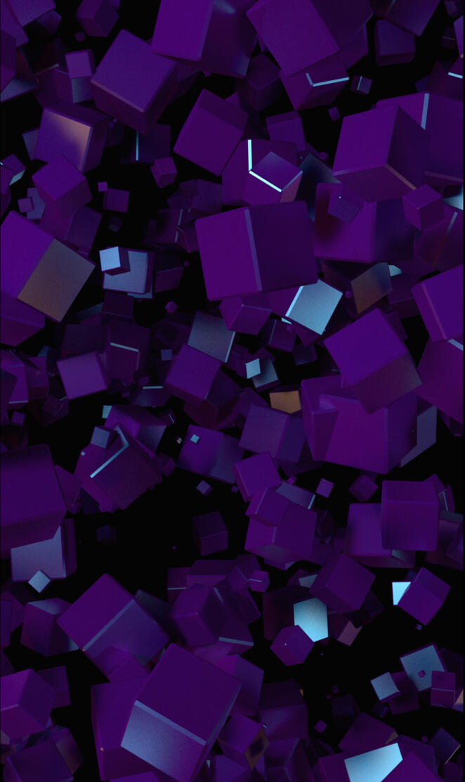 Cubix Purple