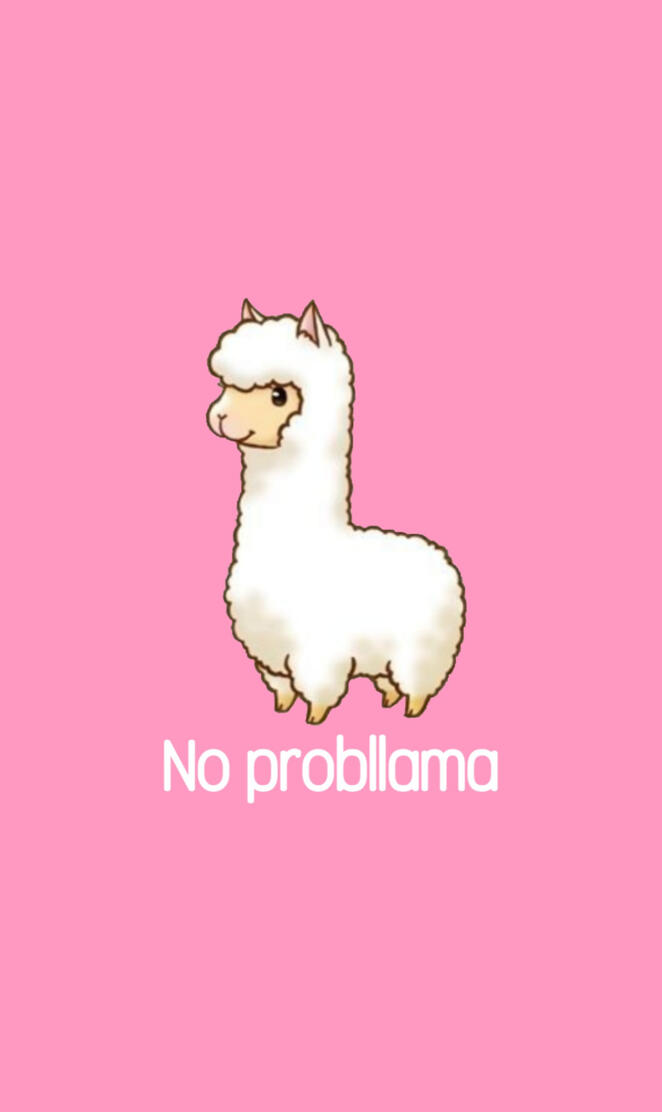 Llama wallpaper