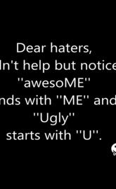 Dear Haters