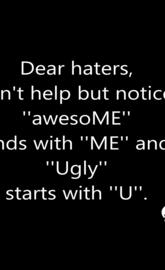 Dear Haters