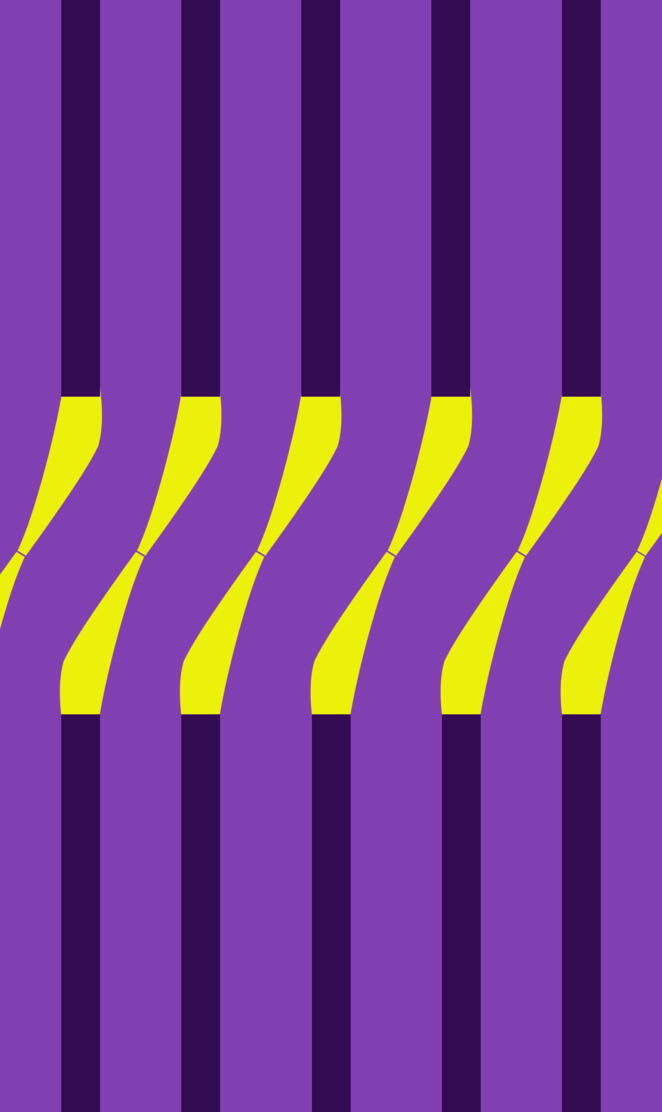 Stripe Banana Purple