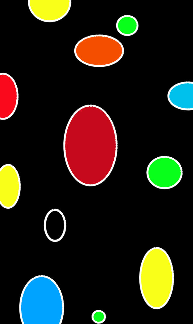 Dark color circles