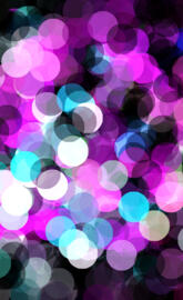 Color bokeh circles bg