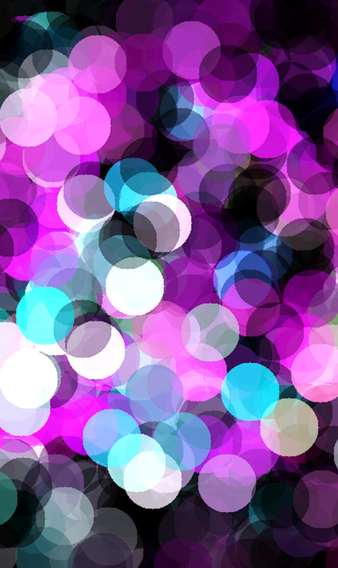 Color bokeh circles bg
