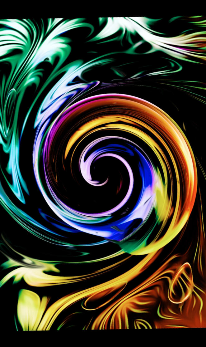 Escargot arc-en-ciel