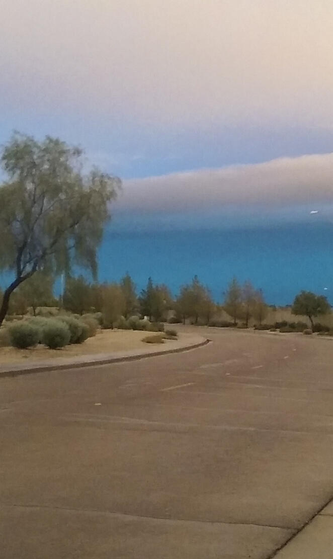 Sky or tsunami