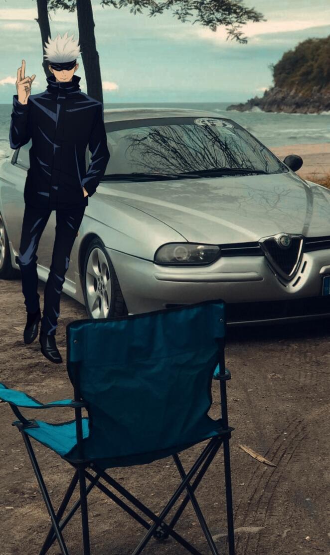 Gojo satoru with alfa