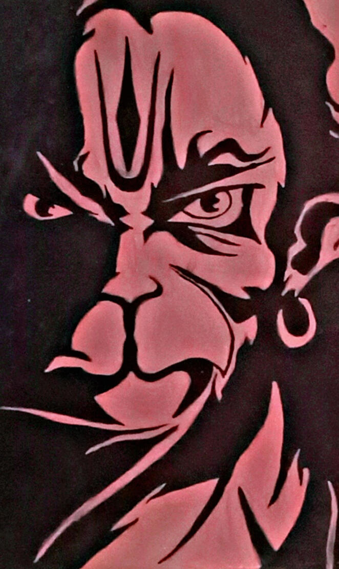 Hanuman artby me