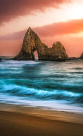 Martin beach Californi