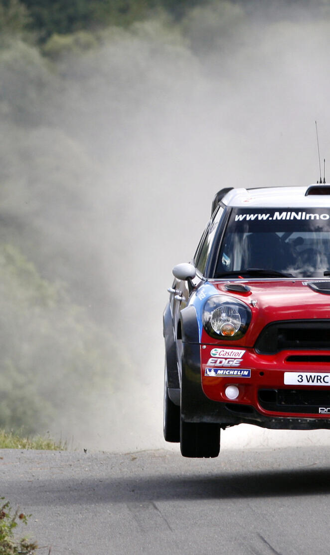 Mini cooper rally