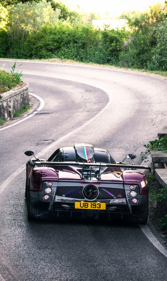 Purple Pagani Zonda