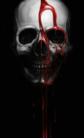 Bloody skull
