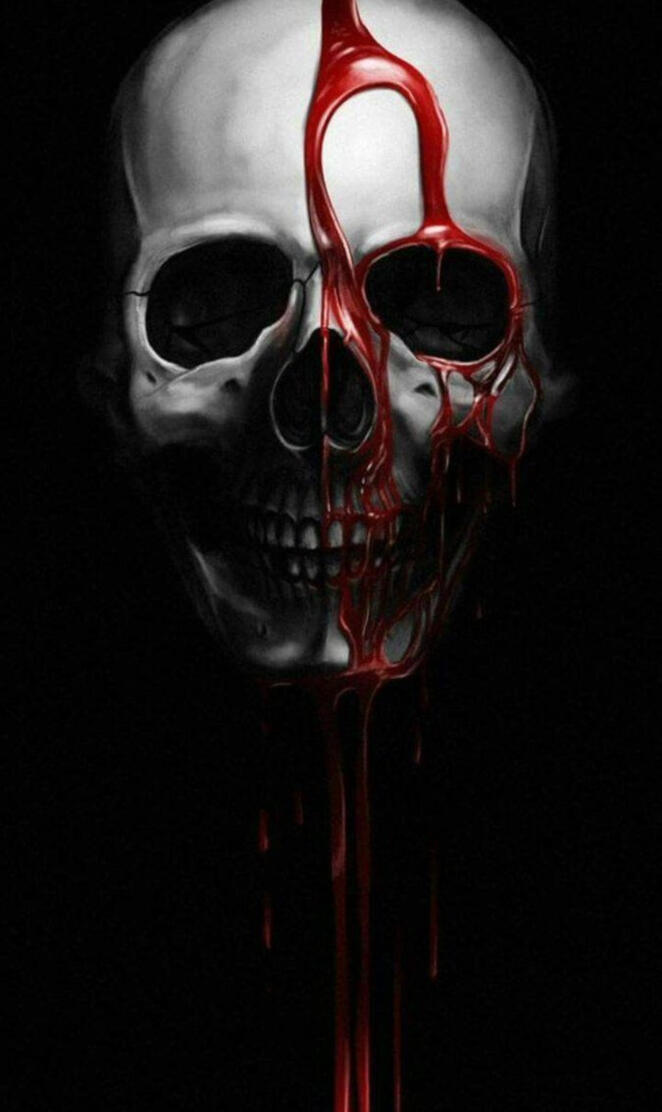 Bloody skull