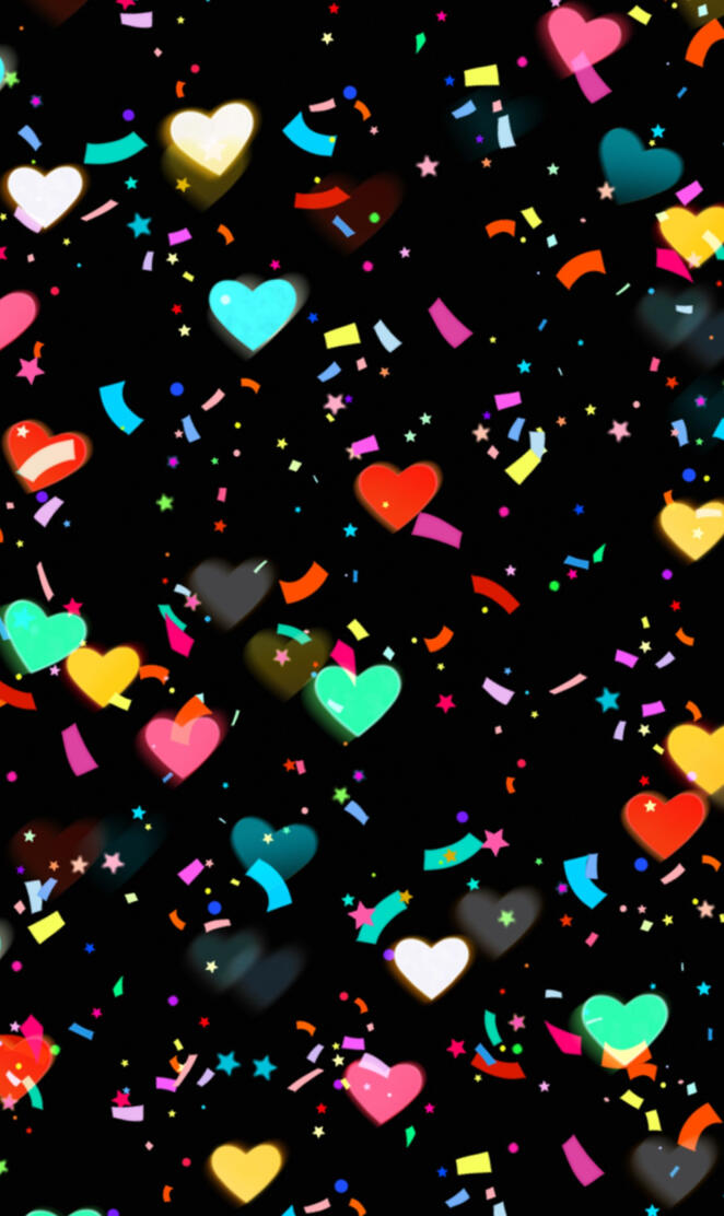 Confetti Hearts