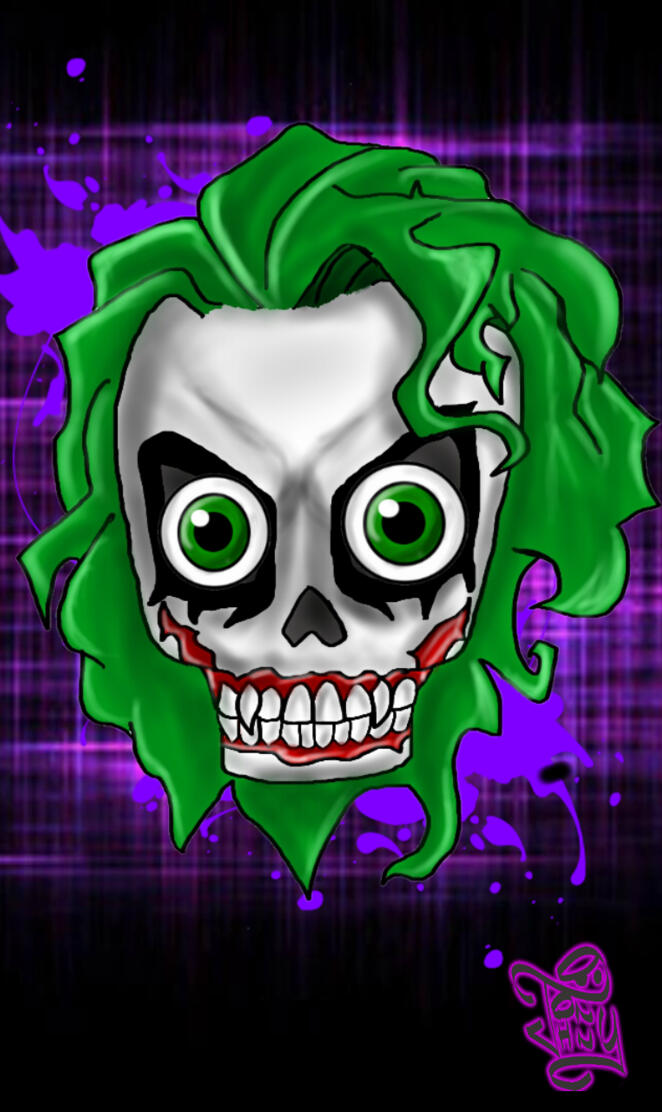 joker skull