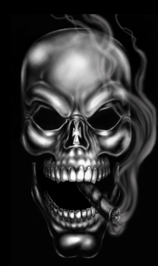 Smokin Skull
