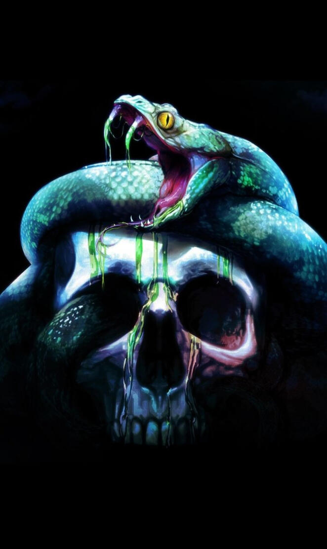 snake skull