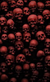 Red skulls