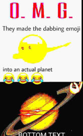 Dabbing Planet
