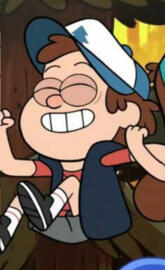 Dipper con globos
