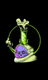 Black Astronaut Bong