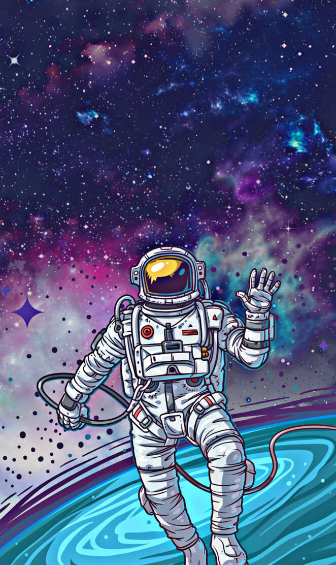 Astronaut in space
