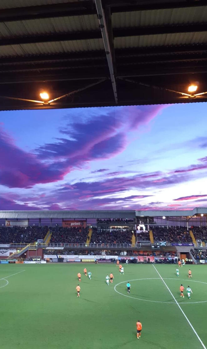 Dundee United Sunset