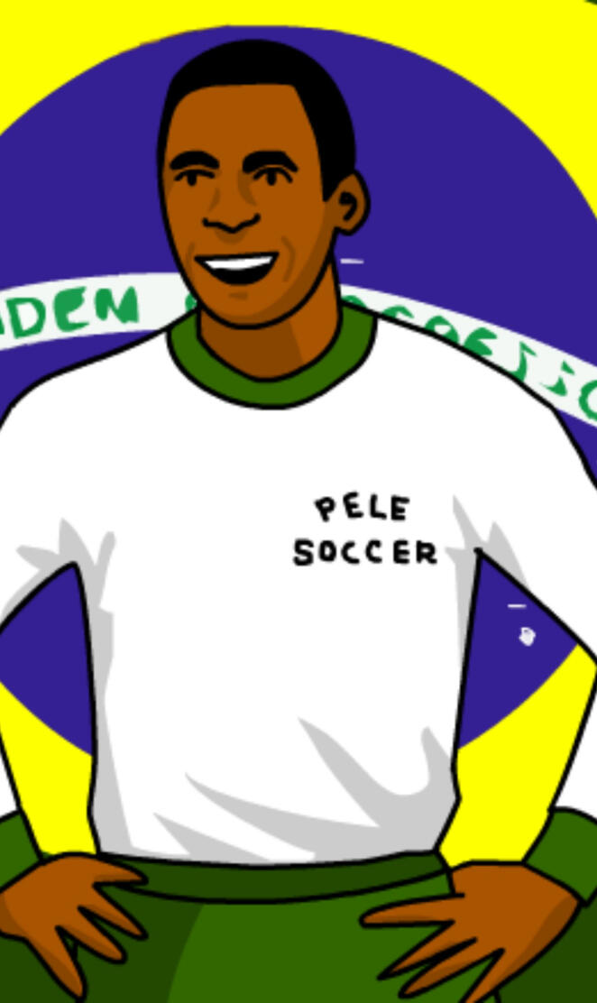 Pele Mean Soccer