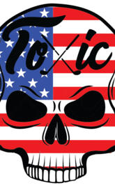 Toxic golf rwb skull