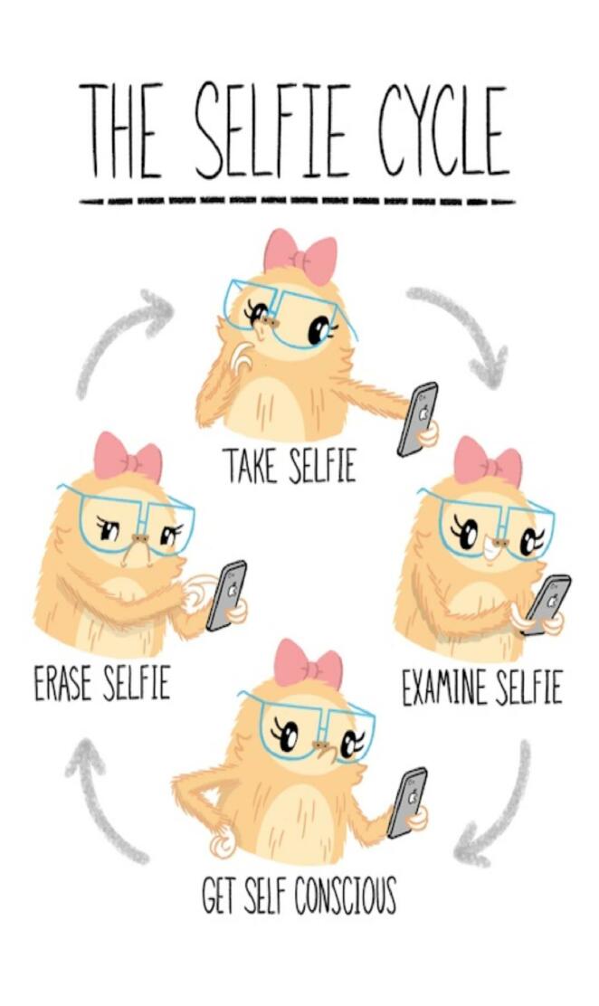 The selfie cycle