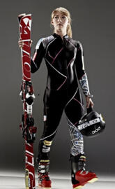 alpine ski racer