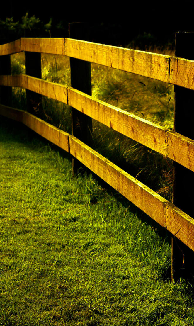 Countryside fence wa