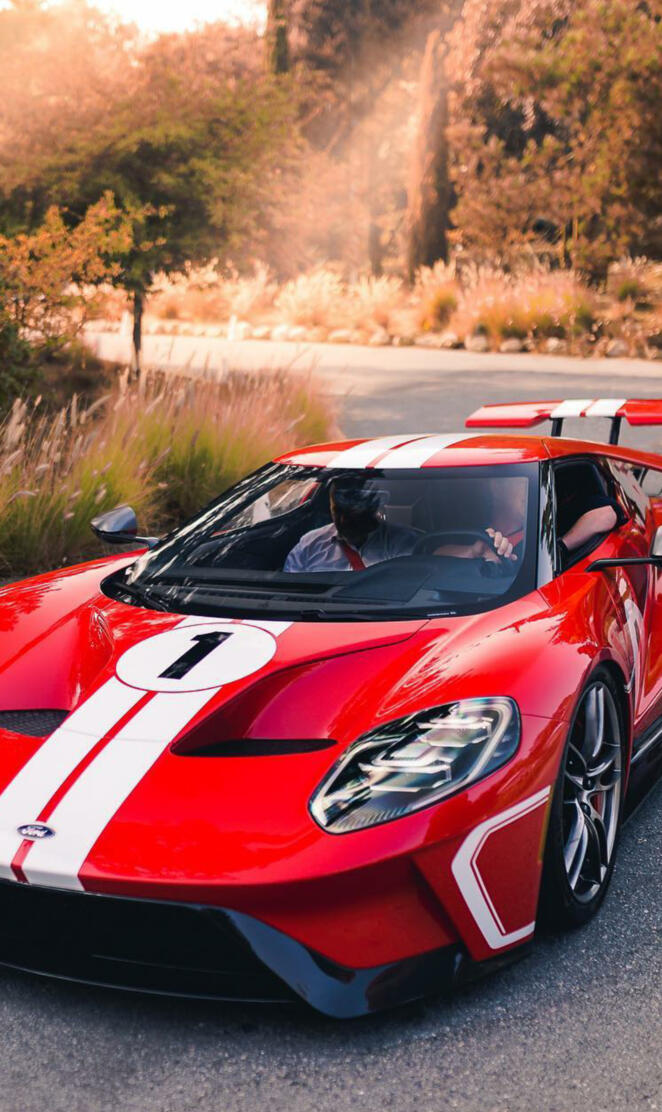 Racing striped GT