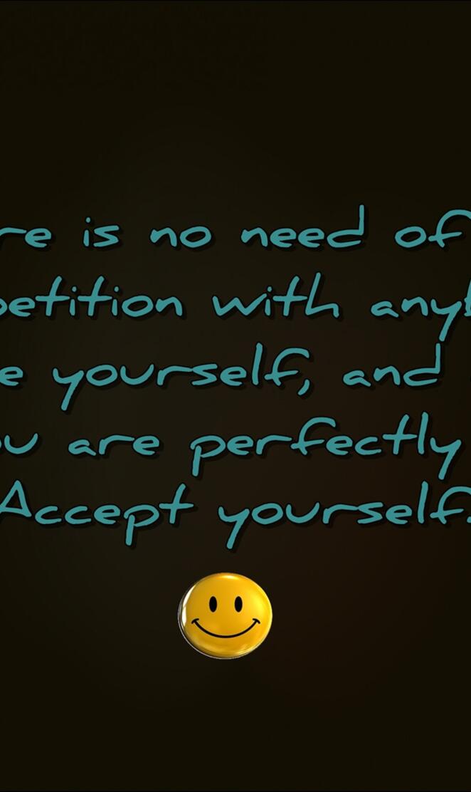 accept yourself