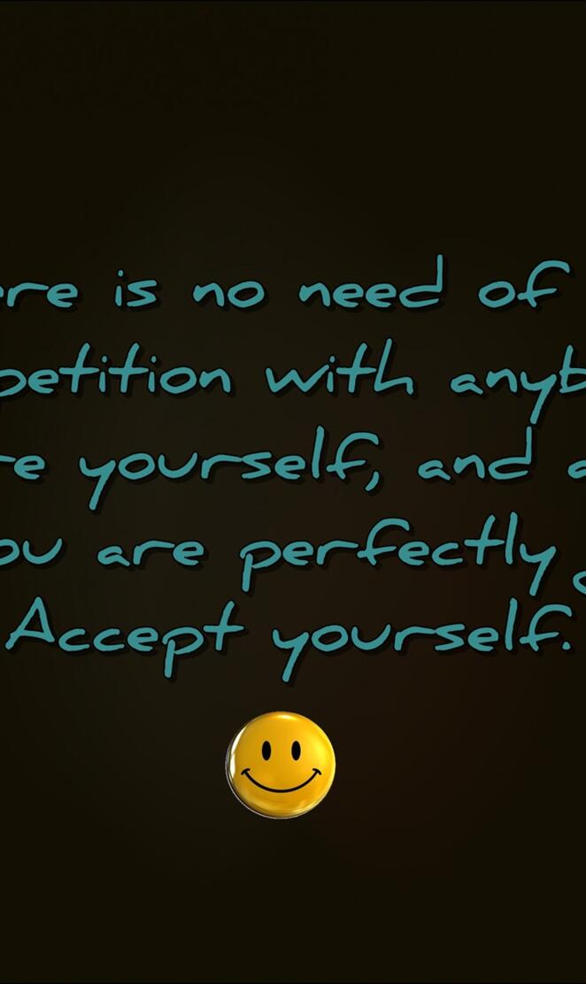 accept yourself
