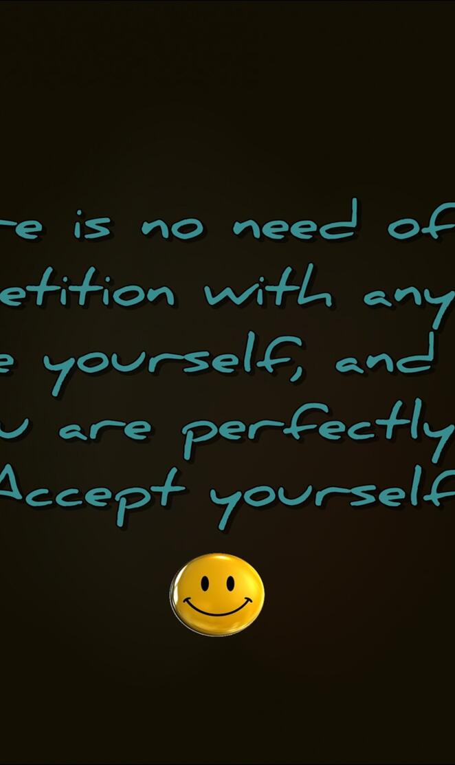 accept yourself