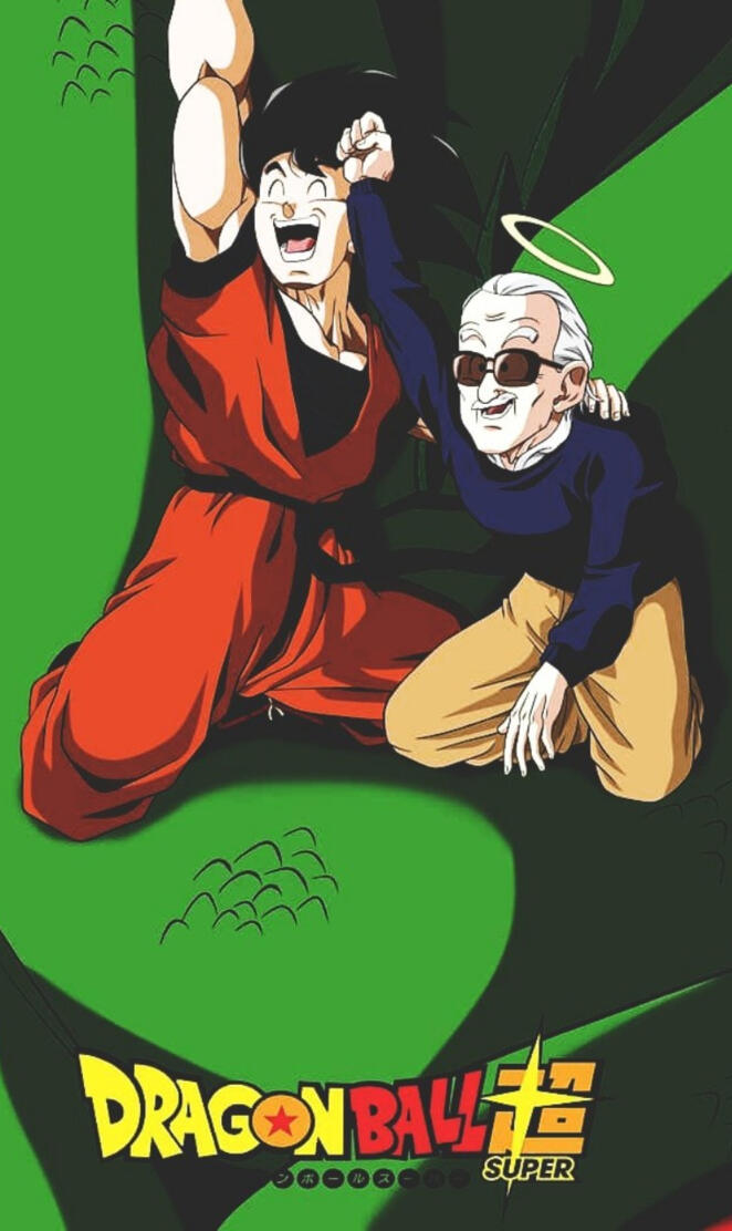 Stan Lee y Goku