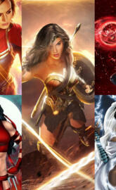 Female superheroes