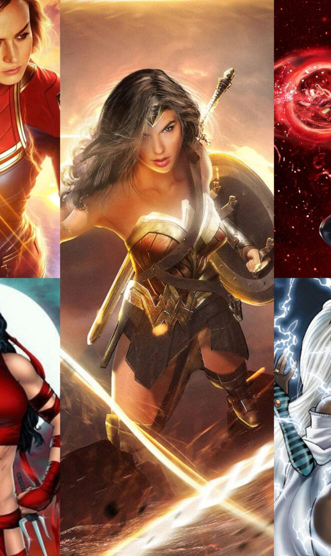 Female superheroes